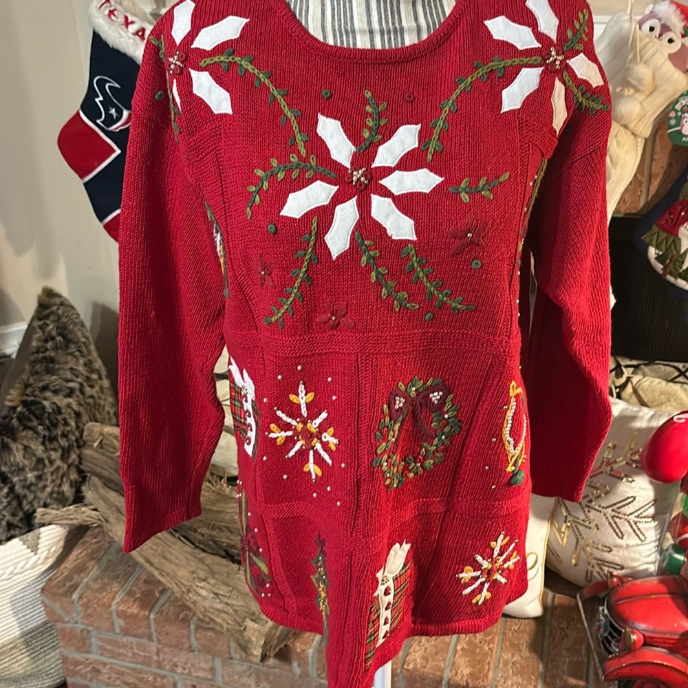 ⭐️Kathie Lee | Vintage Christmas Sweater | Women - Size: M